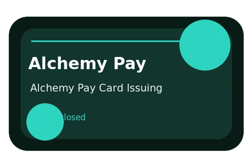 Alchemy Pay Card unknown Not disclosed card