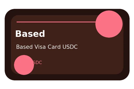 Based Visa Card Visa USDC card