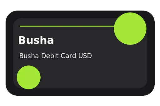 Busha Debit Card Unknown USD card