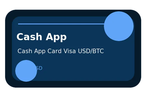Cash App Card Visa USD card