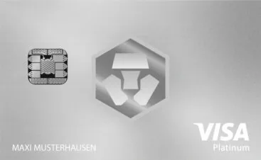 Crypto.com Visa Icy White Icy White Visa GBP card