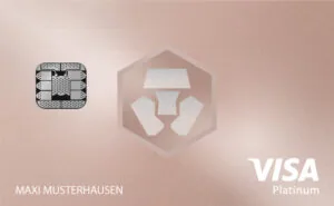 Crypto.com Rose Gold Visa USD card