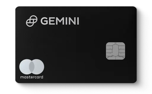 Gemini Mastercard USD card