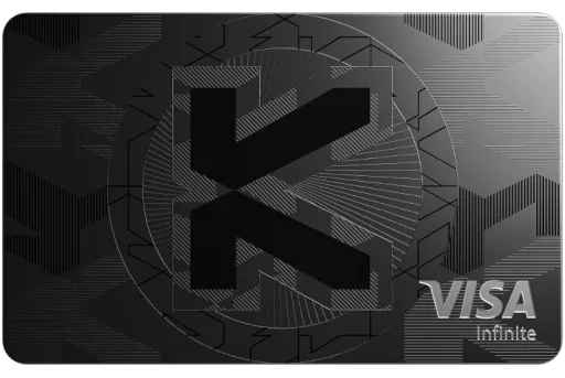 KAST Visa USD card