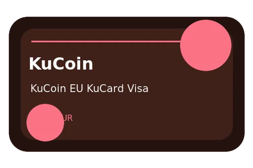KuCoin EU KuCard Visa Visa EUR card
