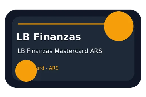 LB Finanzas Mastercard Mastercard ARS card