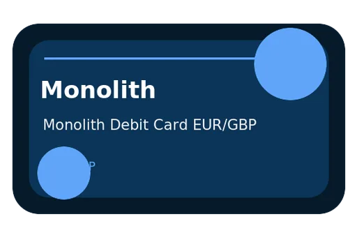 Monolith Debit Card unknown EUR card