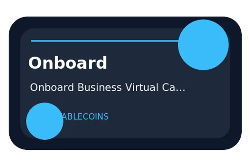 Onboard Business Virtual Cards unknown NGN card