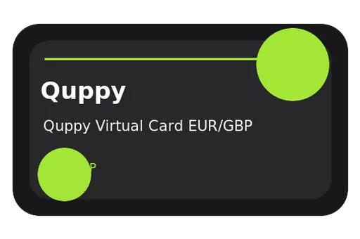 Quppy Virtual Card unknown EUR card
