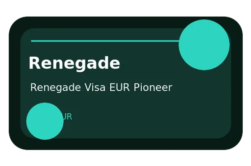 Renegade Pioneer Pioneer Visa EUR card