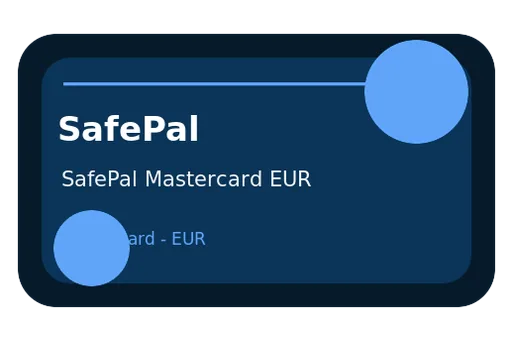 SafePal Mastercard Mastercard EUR card