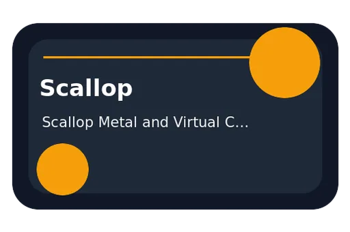 Scallop Metal and Virtual Crypto Card unknown FIAT card