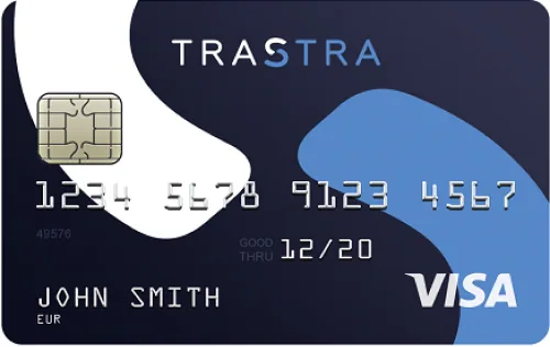 TRASTRA Visa EUR card