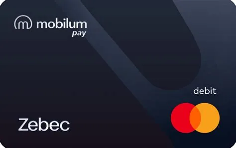 Zebec Black Mastercard EUR card