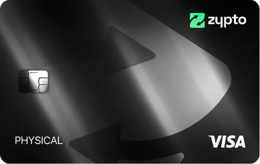 Zypto Physical Visa USD card