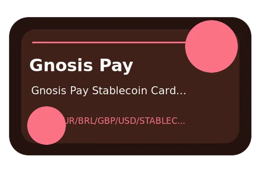 Gnosis Pay Visa EUR card