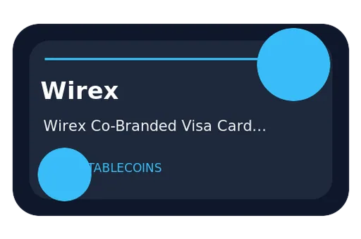 Wirex Visa STABLECOINS card
